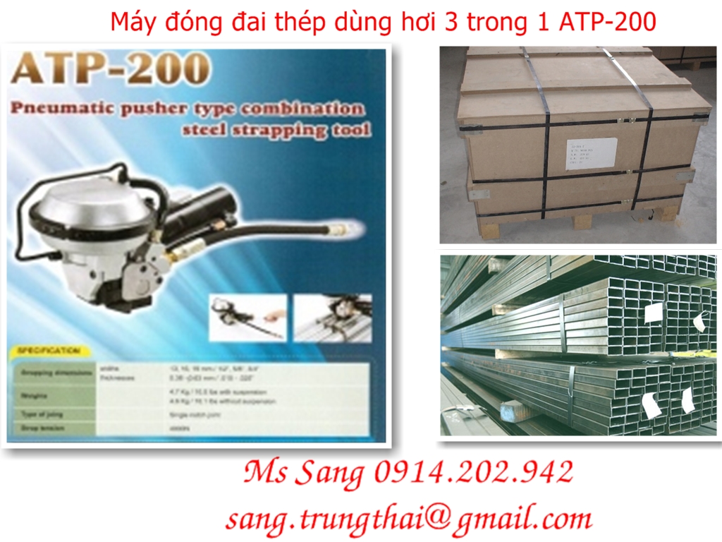 Máy niềng đai thép ATP200